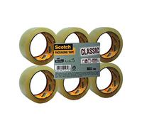 Scotch Packaging Tape 6 Rolls 50mm x 66m - Clear