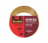 Scotch Heavy Duty Packing Tape Secure Seal Brown 50mm x 50m 1 Roll - For Rough Handling & Shipping