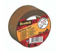 Scotch Paper Mailing Tape 50mmx50m Brown
