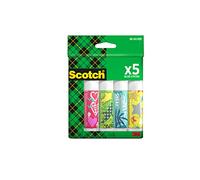 Scotch Permanent Glue Stick Solvent-free, 1 Pack of 5 Glue Sticks, 8g per Stick - Water-based Strong-Hold Adhesive Stick for Arts & Crafts