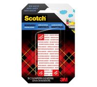 Scotch® Removable Double-Sided Mounting Squares, 0.45 in x 0.45 in (1.14 cm x 1.14 cm) 36/pk