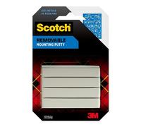 Scotch Removable Mounting Putty, 2 oz, Colors May Vary