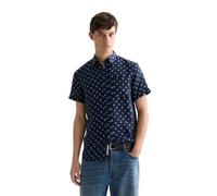 Scotch & Soda 183055 Linen Regular Fit Short Sleeve Shirt Blue S Men