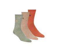 Scotch & Soda 3pk Mens Non Terry Ribbed Crew Green size OS | Socks Outlet | Men | Green OS