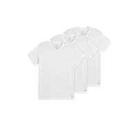 Scotch & Soda 3pk Mens Ultra Soft V-neck Tee Underwear White size S | Basic T-Shirts Outlet | Men | White S