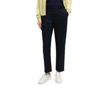Scotch & Soda Abott - Mid Rise Tapered Chino In Organic Cotton Night size W25L32 | Chinos Outlet | Women | Black W25L32