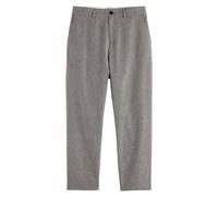 Scotch & Soda Basket-weave Wide Fit Cotton/linen Chino Soft Camel Mini Pat size 36 | Chinos Outlet | Men | Brown 36