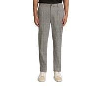 Scotch & Soda Blake - Checked Cotton-blend Seersucker Chino Black Ecru Che size W30L32 | Tailored Trousers Outlet | Men | Black W30L32