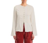 Scotch & Soda Button Down Crepe Shirt Soft Ice size 38 | Blouses Outlet | Women 38