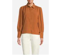 Scotch & Soda Button Up With Gathers Harvest Gold size L | Button-Down Shirts Outlet | Women | White L