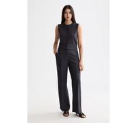 Scotch & Soda Compact Knitted Spencer Charcoal Art size L | Sweaters Outlet | Women | Black L