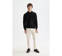Scotch & Soda Core - Dropped Shoulder Mock Neck Pullover Black size XXL | Sweaters Outlet | Men | Black XXL