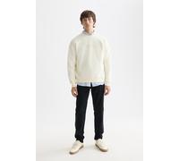 Scotch & Soda Core - Logo Front Chest Sweatshirt Off White size L | Sweaters Outlet | Men | White L