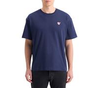 Scotch & Soda Core - The Free Spirit Peace Bird T-shirt Navy size S | T-shirts Outlet | Men | Blue S