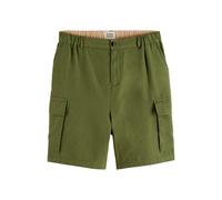 Scotch & Soda Men's Regular-Fit Cargo Shorts, Army, M