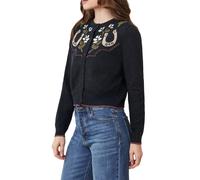 Scotch & Soda Crew Neck Cardigan Charcoal Grey Heather size XL | Cardigans Outlet | Women | Black XL