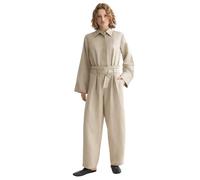 Scotch & Soda Daisy Long Sleeve Jumpsuit Beige XS Woman