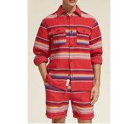 Scotch & Soda Double Face Stripe Shirt Multi Color Stripe size M | Casual Shirts Outlet | Men