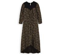 Scotch & Soda Dress With Gathers And Hi Low Hem Space Floral Cinnamon Spic size XL | Midi Dresses Outlet | Women | White XL