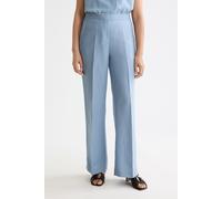 Scotch & Soda Edie - High Rise Wide Leg Drapey Pant Faded Denim size W32L32 | Formal Pants Outlet | Women | Blue W32L32