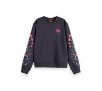 Scotch & Soda Embroidered Regular Fit Sweatshirt