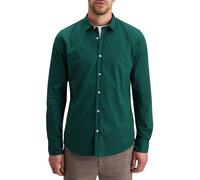 Scotch & Soda Essential Poplin Solid Cypress Green size XXL | Casual Shirts Outlet | Men | Green XXL