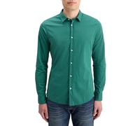 Scotch and Soda Shirt Essential Poplin Stripe Dark Green Green size XXL