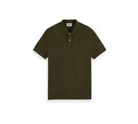 Scotch & Soda Essentials - Organic Cotton Pique Polo Military size S | Poloshirts Outlet | Men S