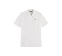 Scotch & Soda Essentials - Organic Cotton Pique Polo White size M | Poloshirts Outlet | Men | White M