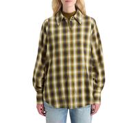 Scotch & Soda Flannel Shirt Olive Check size 40 | Button-Down Shirts Outlet | Women | Green 40