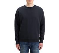 Scotch & Soda Front Back Artwork Sweatshirt Black size XL | Sweaters Outlet | Men | Black XL
