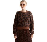 Scotch & Soda Fuzzy Sweater Brown S Woman