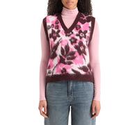 Scotch & Soda Fuzzy V- Neck Jacquard Spencer Winter Floral size M | Knitted Sweaters Outlet | Women M