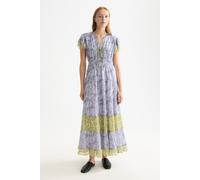 Scotch & Soda Gathered Maxi Dress Dancer Lavender size 34 | Maxi Dresses Outlet | Women 34