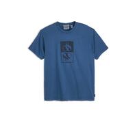 Scotch & Soda Graphic Tee Dark Denim size S | Print T-Shirts Outlet | Men | Blue S