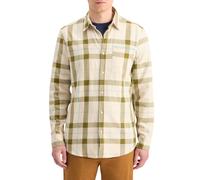 Scotch & Soda Herringbone Check Shirt Beige Check size M | Casual Shirts Outlet | Men | Brown M