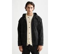 Scotch & Soda Hooded Denim Jacket - Black Snow size M | Bomber Jackets Outlet | Men | Blue M