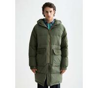 Scotch & Soda Hooded Puffer Jacket Brown