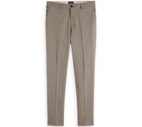 Scotch & Soda Irving - Classic Yarn-dyed Chino Antra Offwhite Mini Check size W30L34 | Tailored Trousers Outlet | Men W30L34