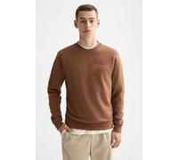 Scotch & Soda Left Chest Logo Sweatshirt Soft Silt size M | Sweaters Outlet | Men M