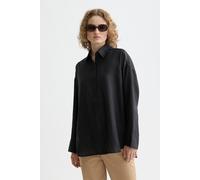 Scotch & Soda Linen Shirt Black size 34 | Longsleeves Outlet | Women | Black 34