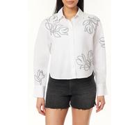 Scotch & Soda Long Sleeve Woven Top Brilliant White size S | Blouses Outlet | Women | White S