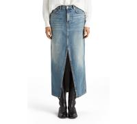 Scotch & Soda Long Vintage Washed Denim Skirt With Front Split Frisco Nigh size M | Denim Skirts Outlet | Women | Blue M