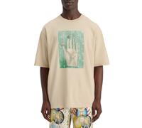 Scotch & Soda Loose Fit Embassy Of The Free Mind Artwork T-shirt Parchment size S | Print T-Shirts Outlet | Men | White S