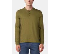 Scotch & Soda Ls Slub Henley Moss Green size M | Longsleeves Outlet | Men | Green M