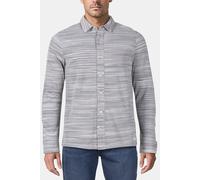 Scotch & Soda Ls Space Dyed Button Front Polo Swan size S | Casual Shirts Outlet | Men S