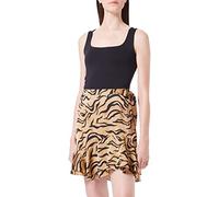 Scotch & Soda Maison Women's Printed Recycled Polyester Wrap Skirt Skirt, Combo K 0590, L