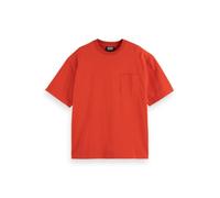 Scotch & Soda Men's 3 Crosses Pocket Loose-fit T-Shirt T-Shirt