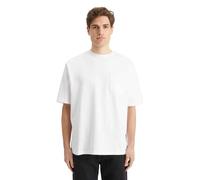 Scotch & Soda Men's 3 Crosses Pocket Loose-Fit T-Shirt, White, XL