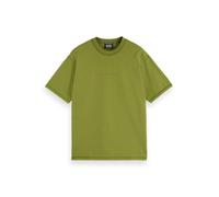 Scotch & Soda Mens Chest Logo T-Shirt, Calla Green, S UK